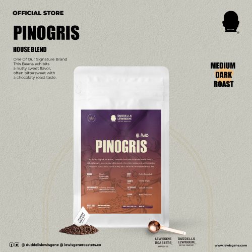 PINOGRIS Blend Medium Dark Roasted Coffee Beans
